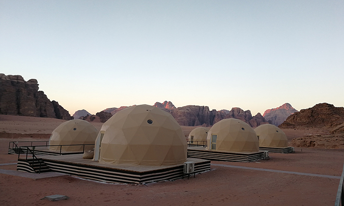 沙漠6米星空酒店帳篷